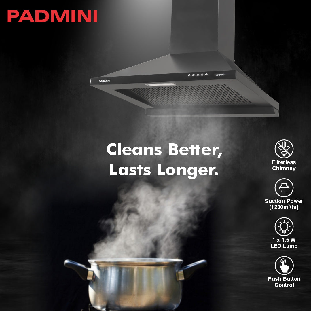 PADMINI Electric Chimney Bravo 60 FL (FILTERLESS)