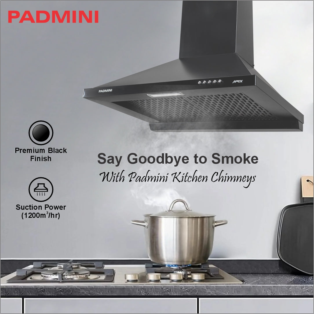 PADMINI Electric Chimney Apex 60 FL (FILTERLESS)
