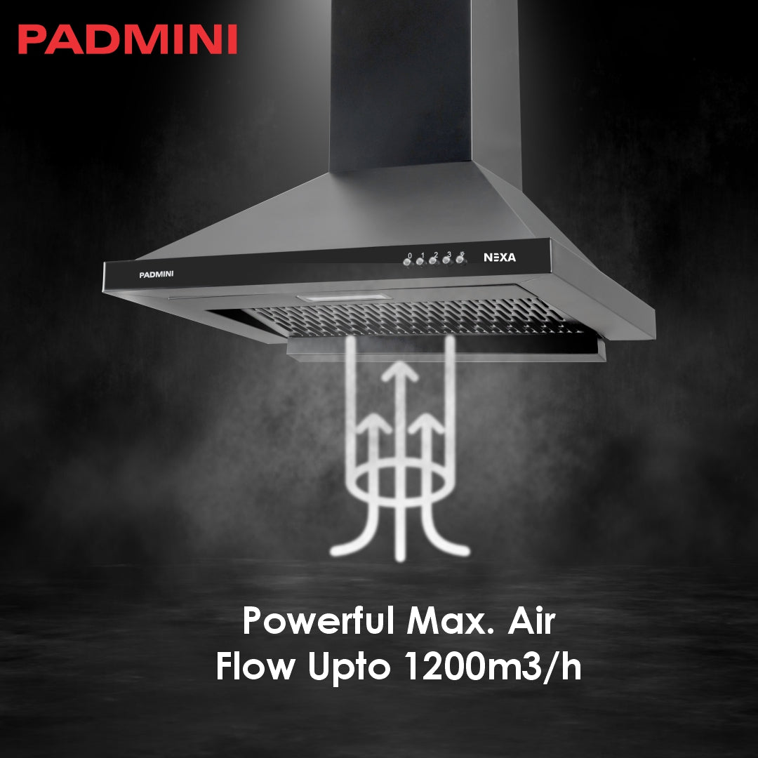 PADMINI Electric Chimney Nexa 60 FL (FILTERLESS)