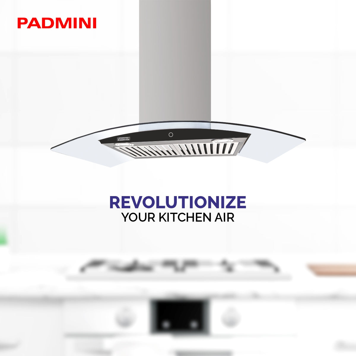 PADMINI Electric Chimney Island 90