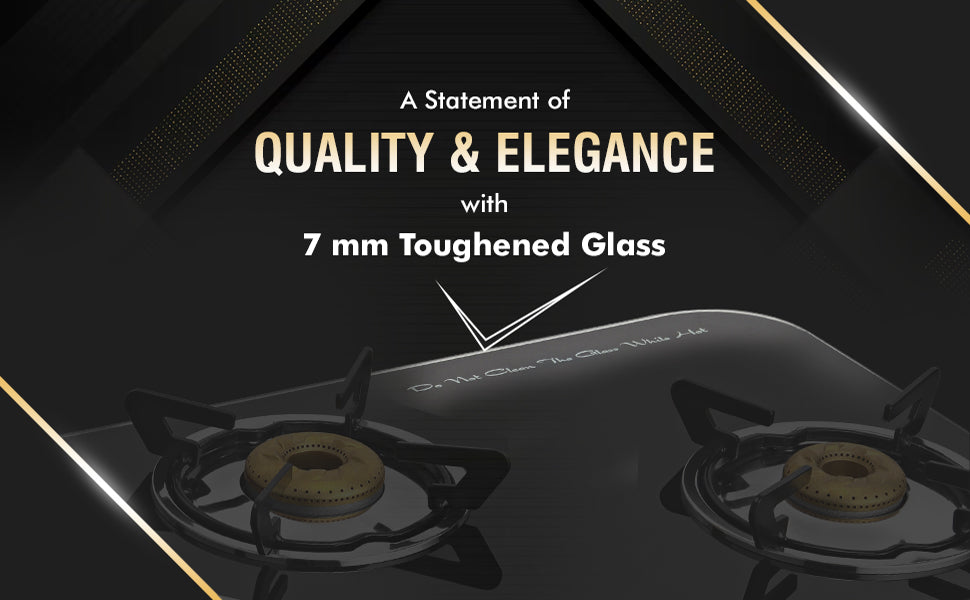 3 Gas Burner Cooktop