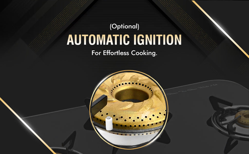 3 Gas Burner Cooktop