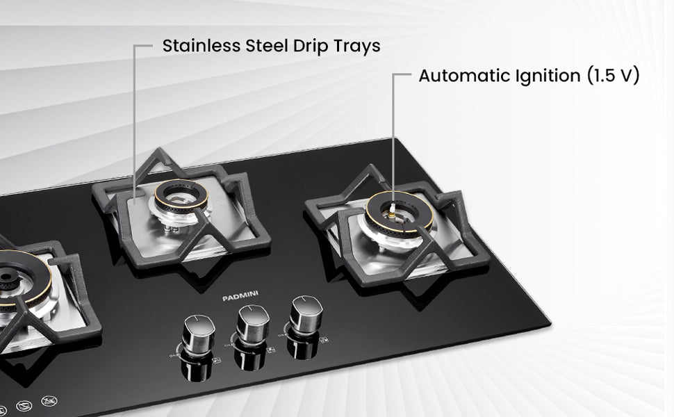 premium hob 3 burner image 3
