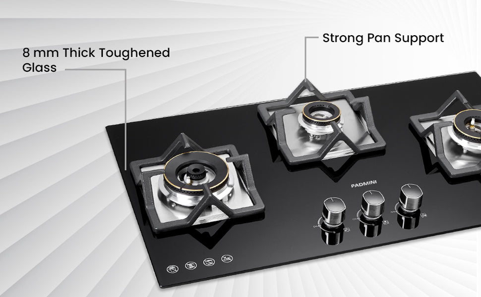 premium hob 3 burner image 4