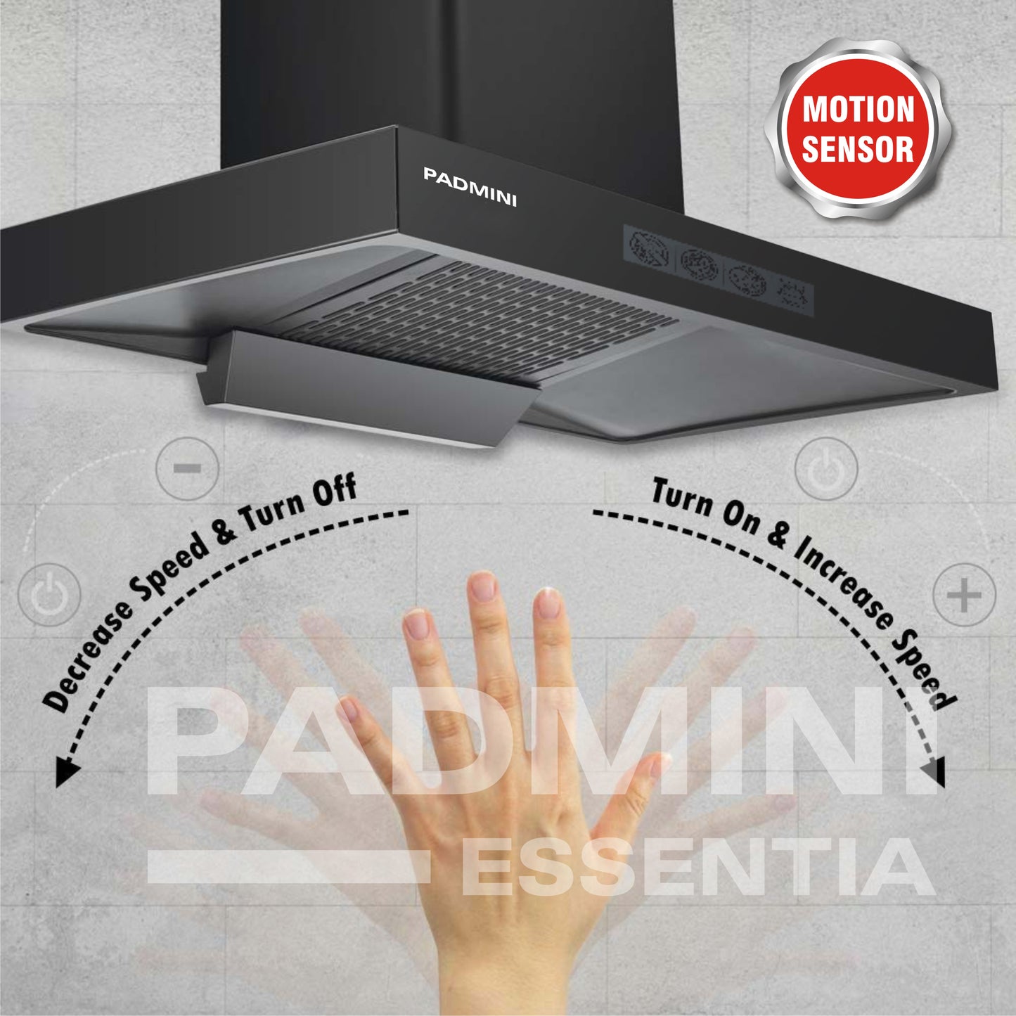 PADMINI Electric Chimney TurboMaxx 60