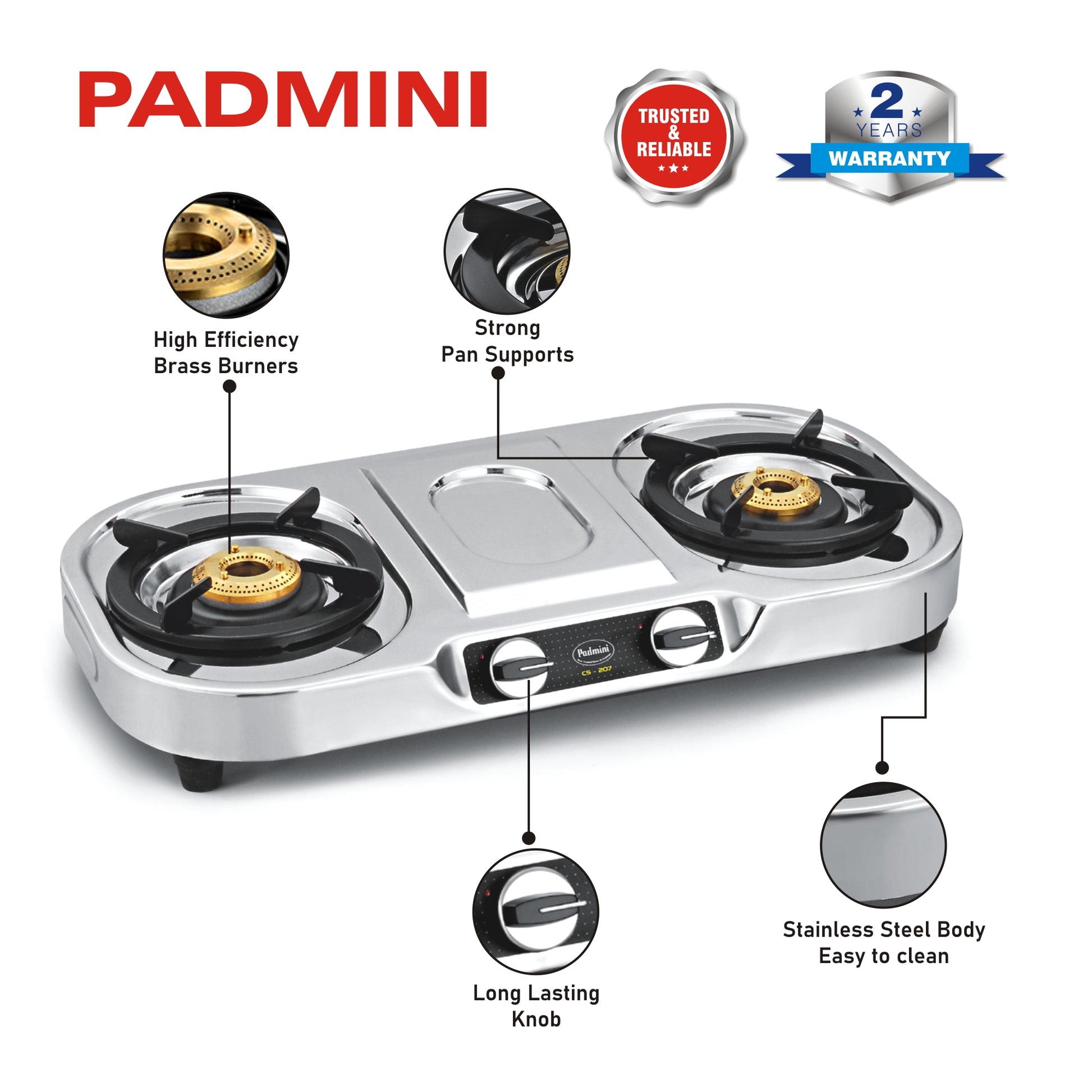 PADMINI CS-207 - PADMINI APPLIANCES