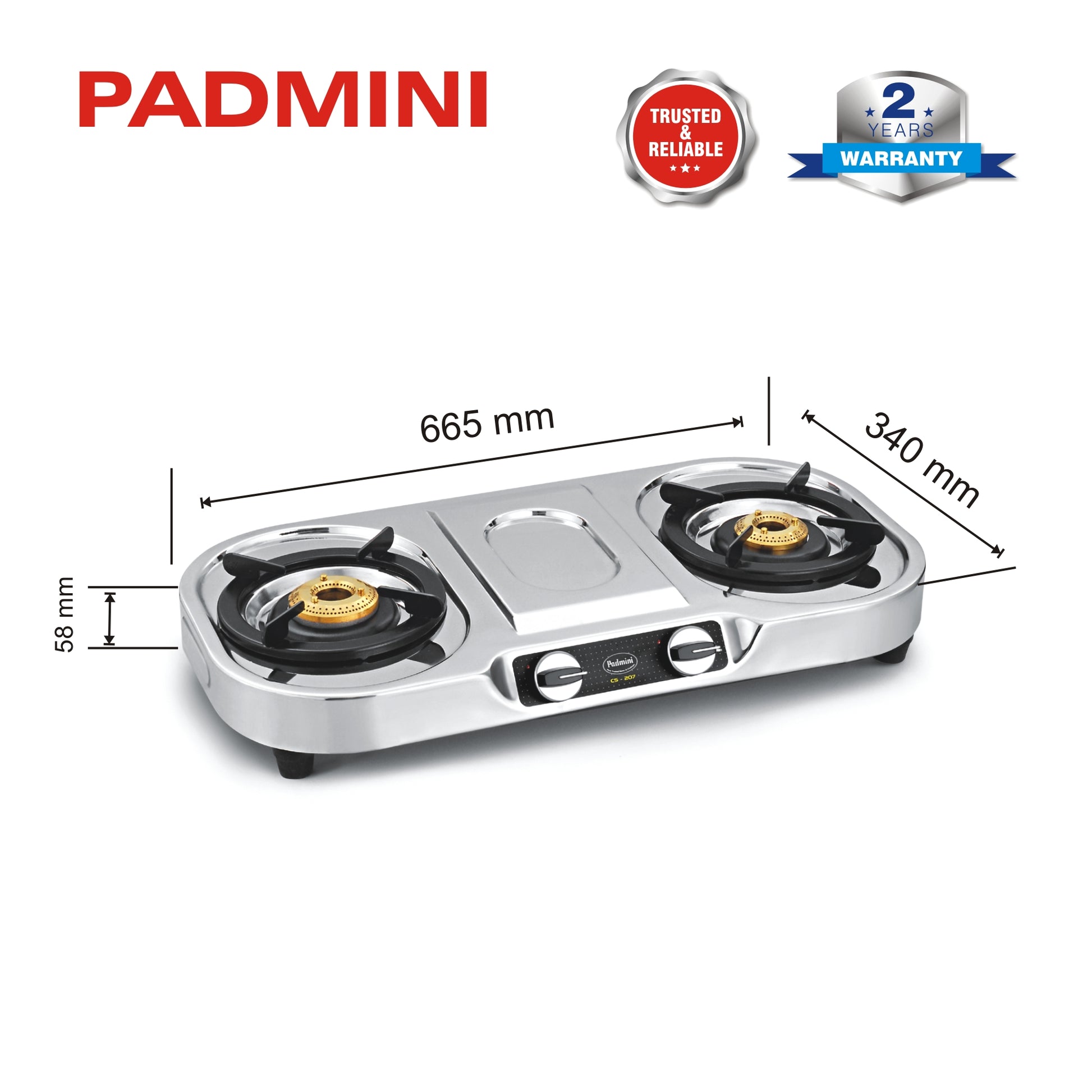PADMINI CS-207 - Gas stove
