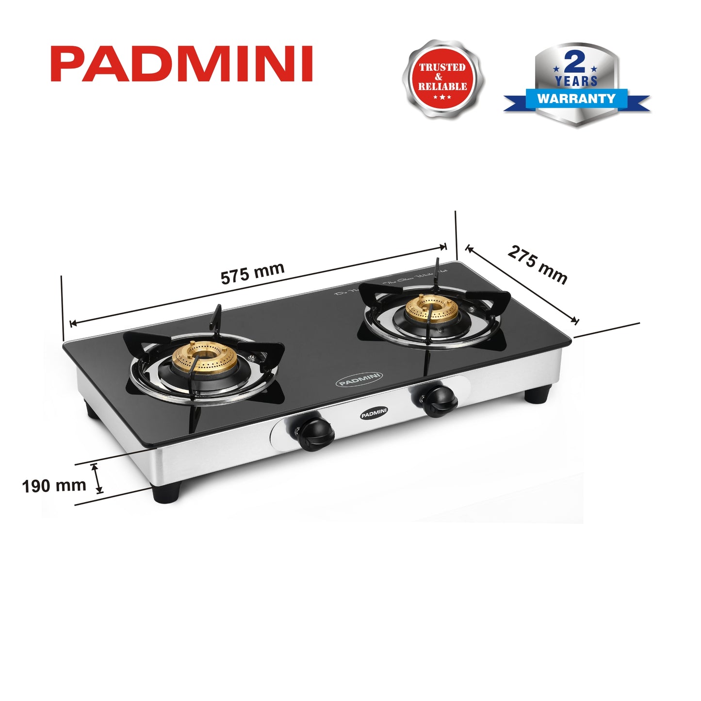 PADMINI 2 Burner 2GT Smart - PADMINI APPLIANCES