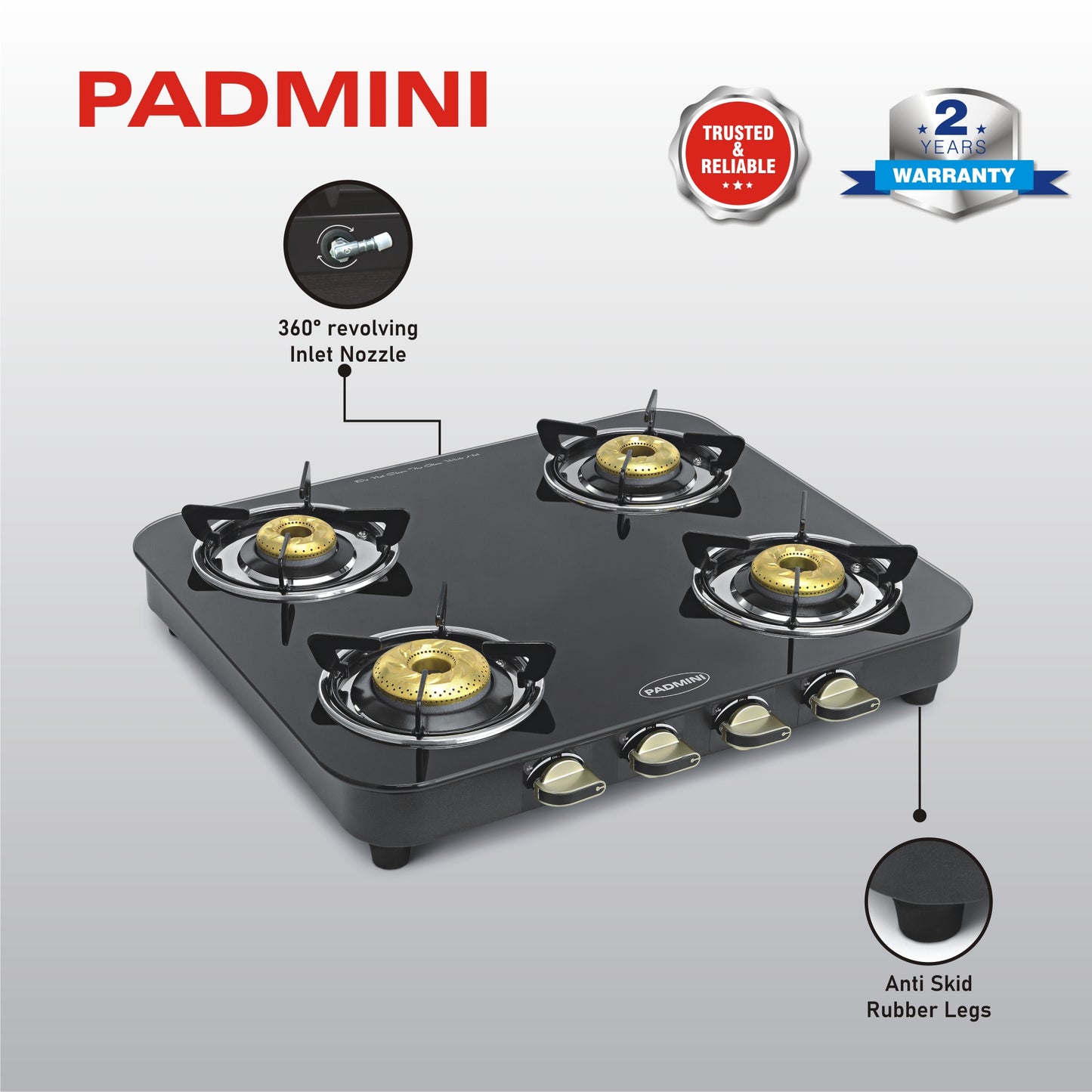 buy online 4 Burner Cooktop 4GT DX High Flame
