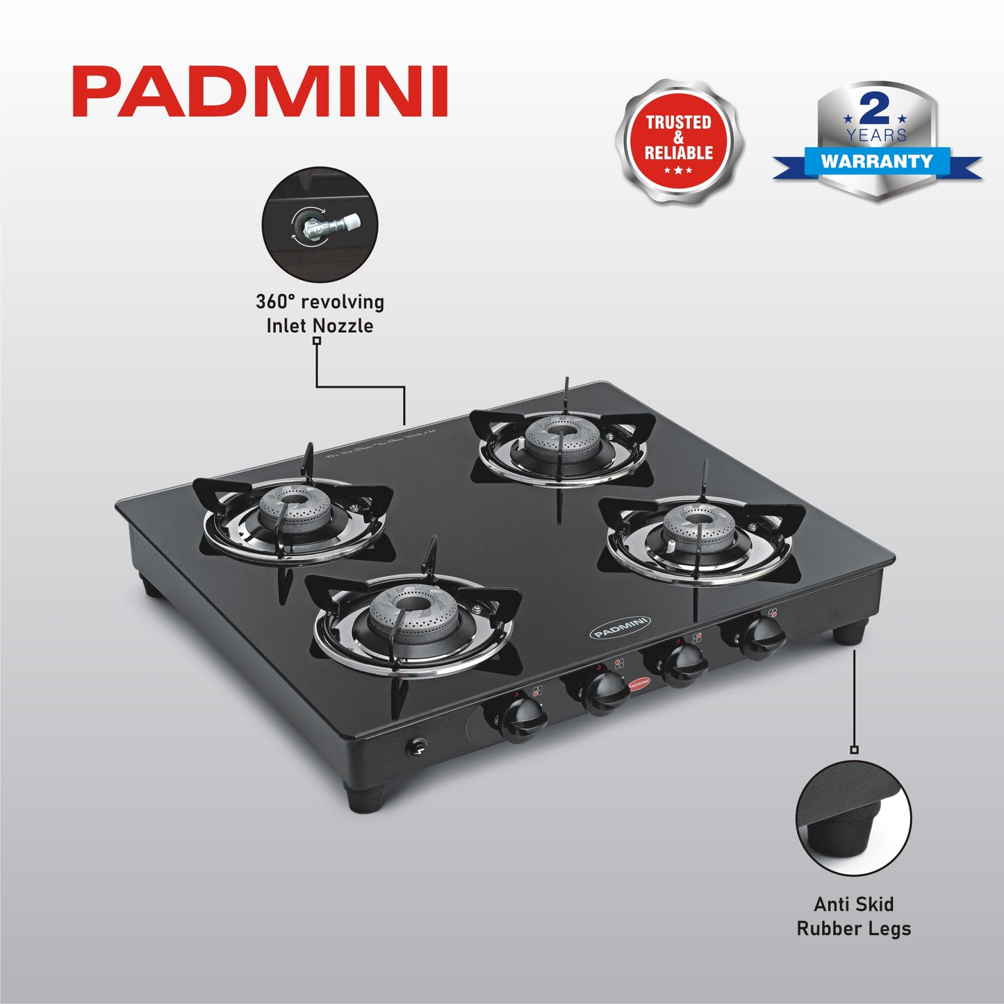 4 Burner stove 4GT Prima online