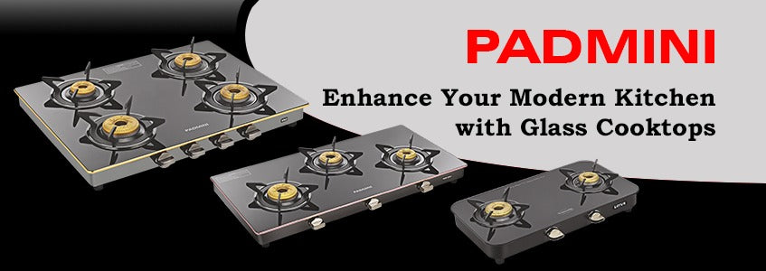 4 burner glass cooktop online with best price in India.