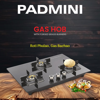 PADMINI Gas Hob 304 GL IB HF