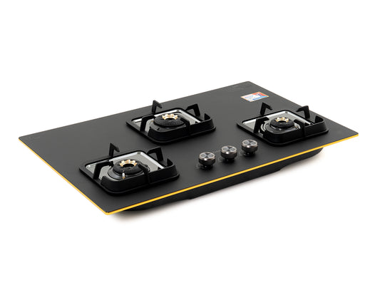 PADMINI Gas Hob ONYX - 307 EDGE MATTE