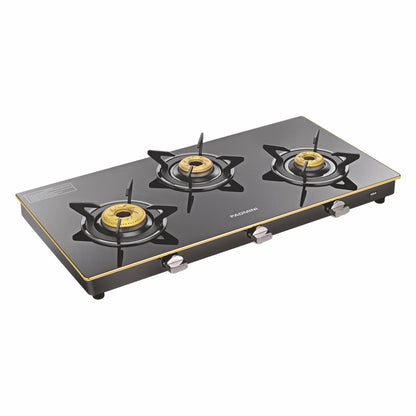 PADMINI 3 Burner Cooktop 3GT Gold