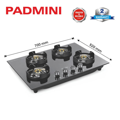 PADMINI Gas Hob 400 GL IB