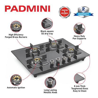 PADMINI Gas Hob 410 GL IB