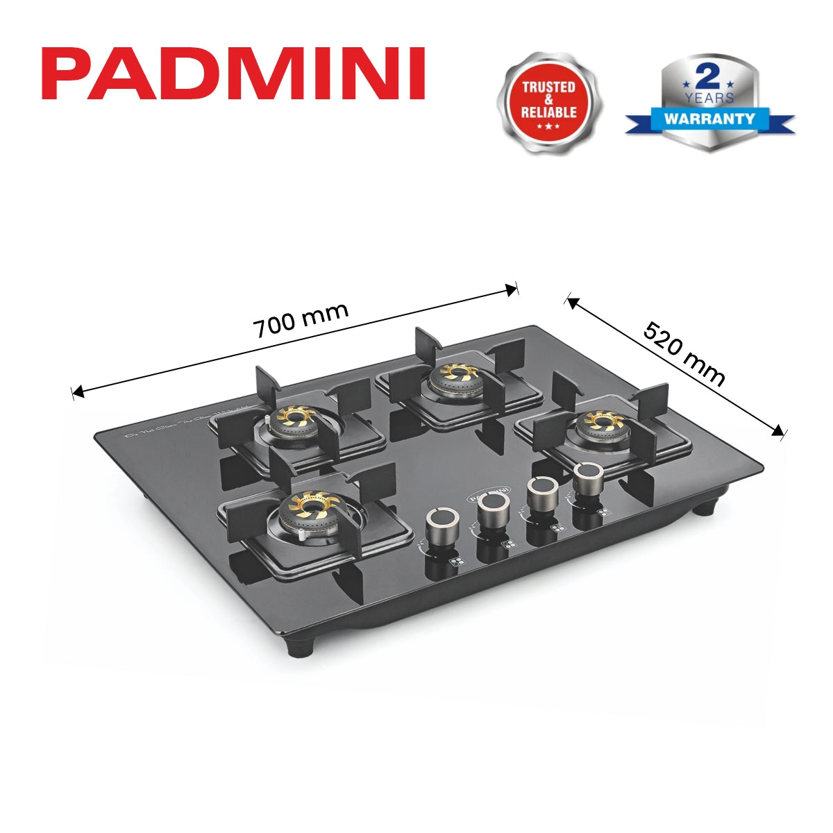 PADMINI Gas Hob 410 GL IB