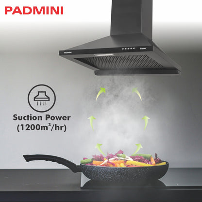 PADMINI Electric Chimney Bravo 60 FL (FILTERLESS)