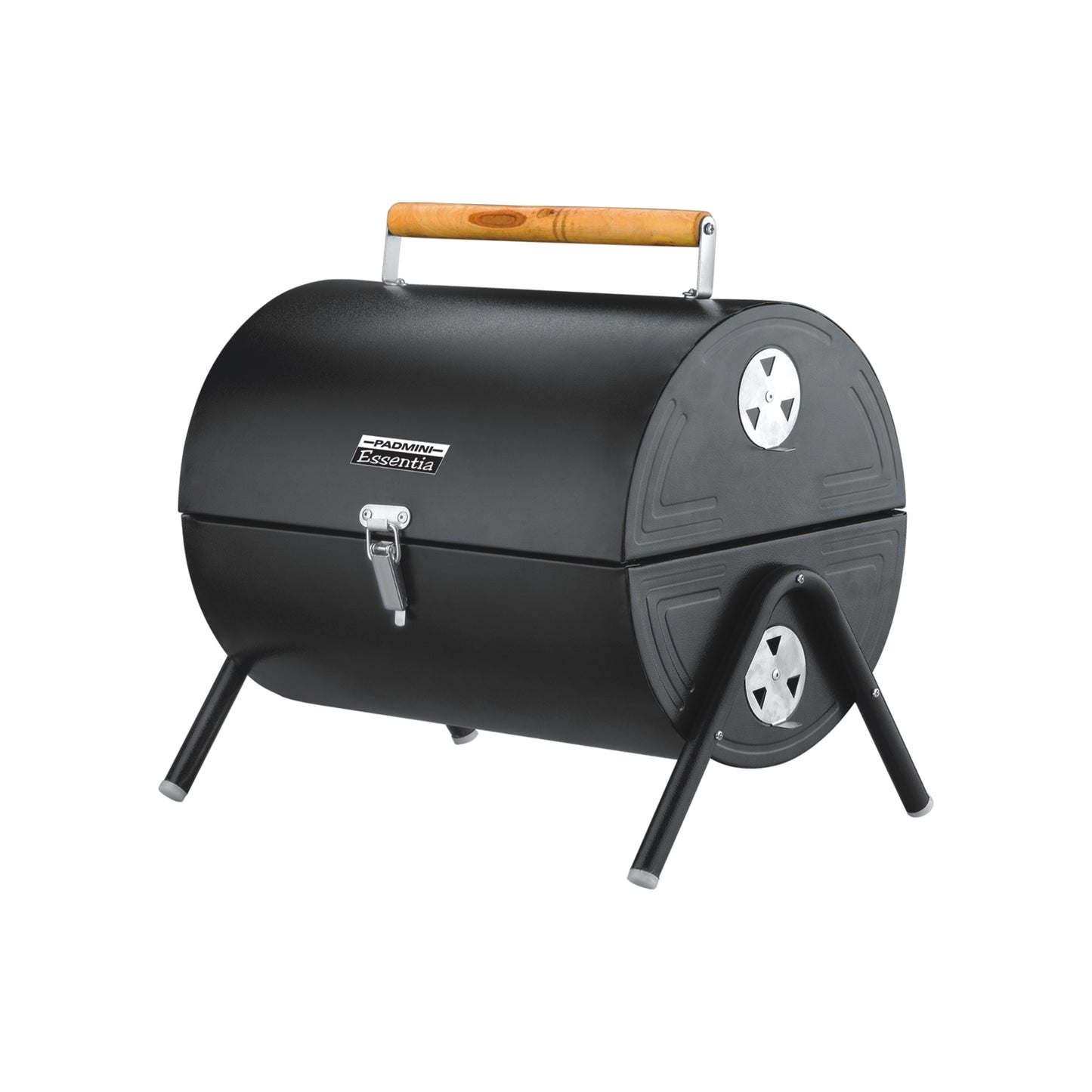 PADMINI Barrel Charcoal Barbeque - Black