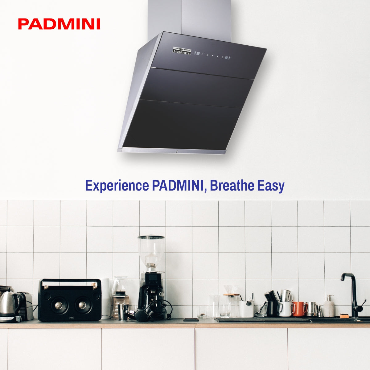 PADMINI Electric Chimney Crysta 60 3G