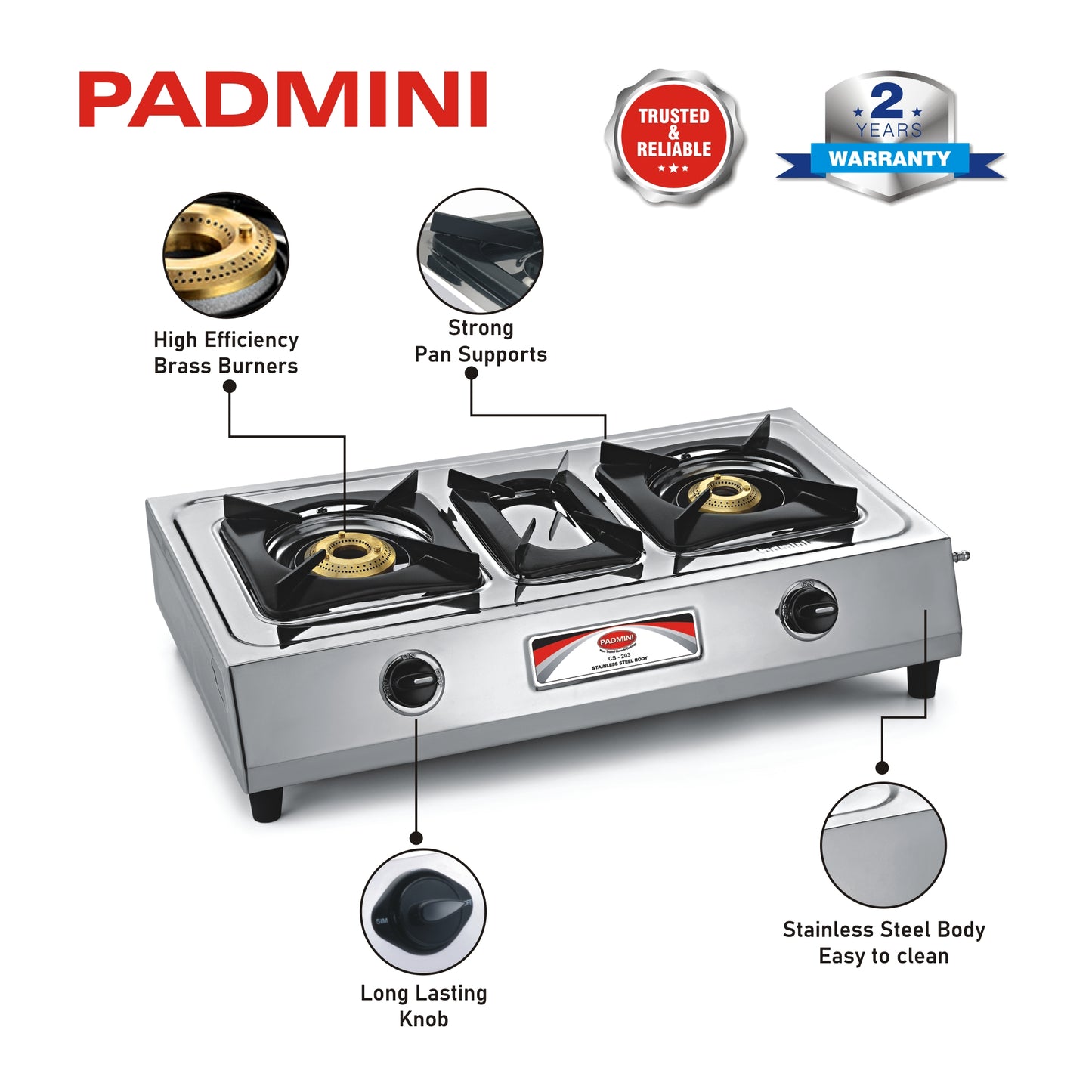 PADMINI CS-203 - PADMINI APPLIANCES