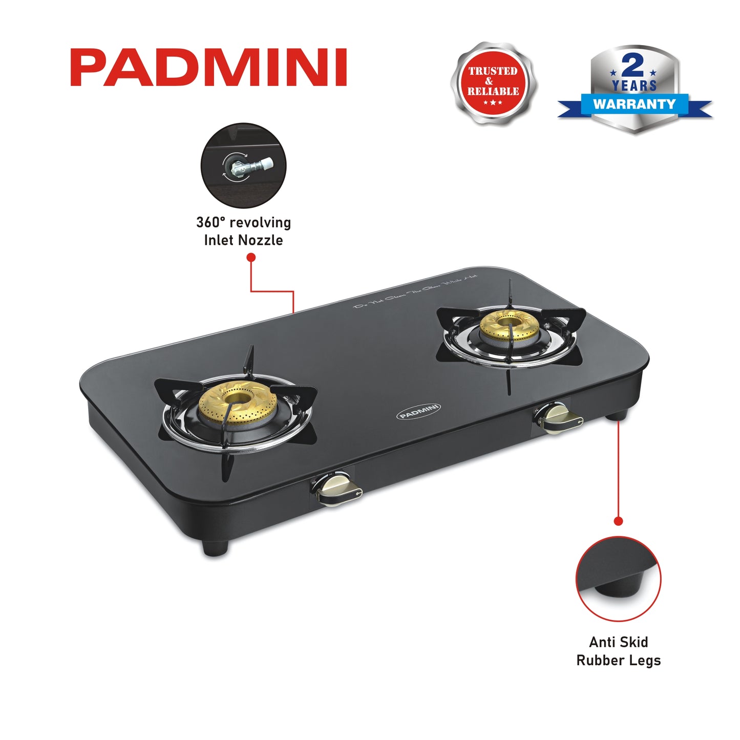 PADMINI 2 Burner 2GT DLX (High Flame)