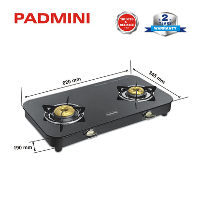 PADMINI 2 Burner 2GT DLX (High Flame)