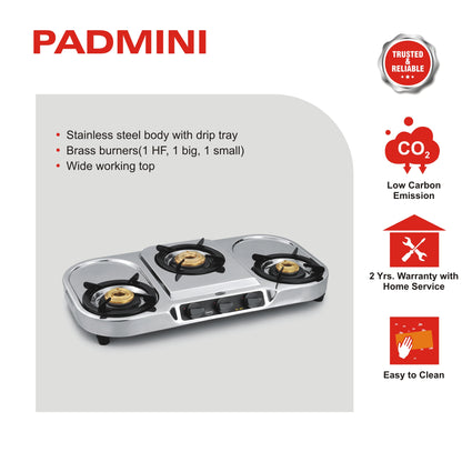 PADMINI CS-307 HF (High Flame Burner) - PADMINI APPLIANCES