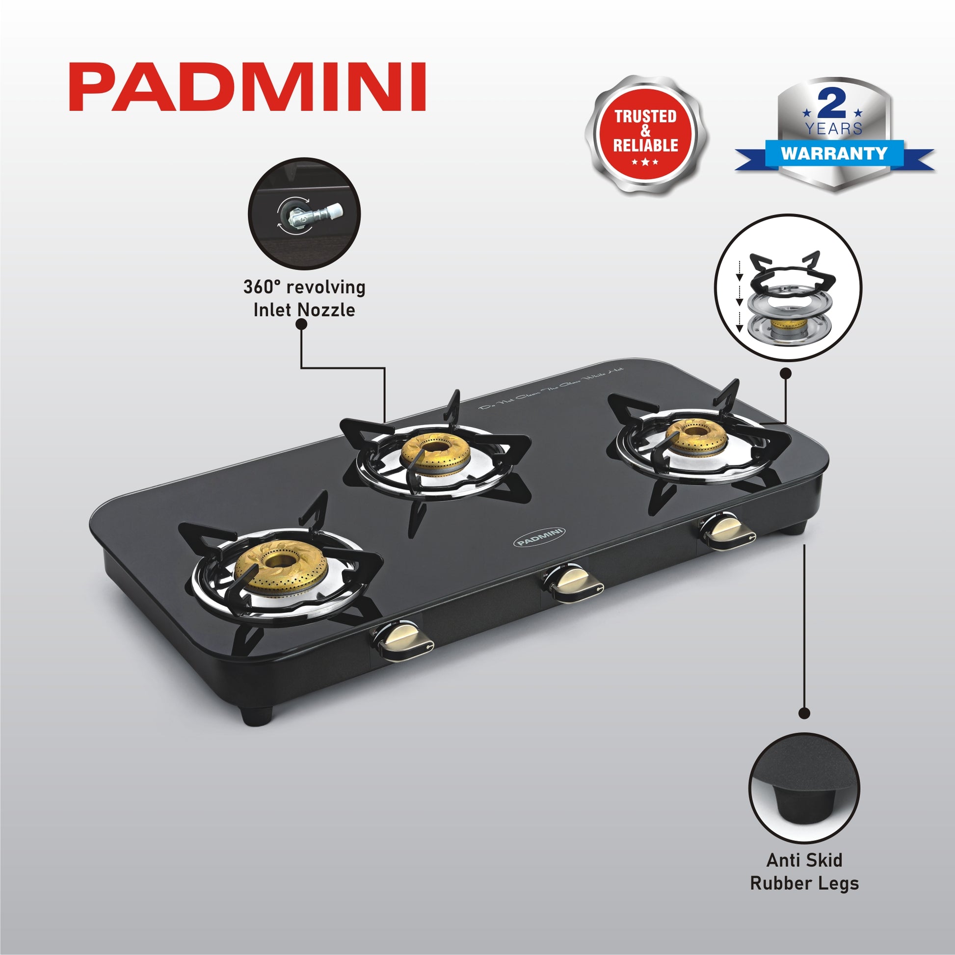 3 Burner 3GT Grand - PADMINI APPLIANCES