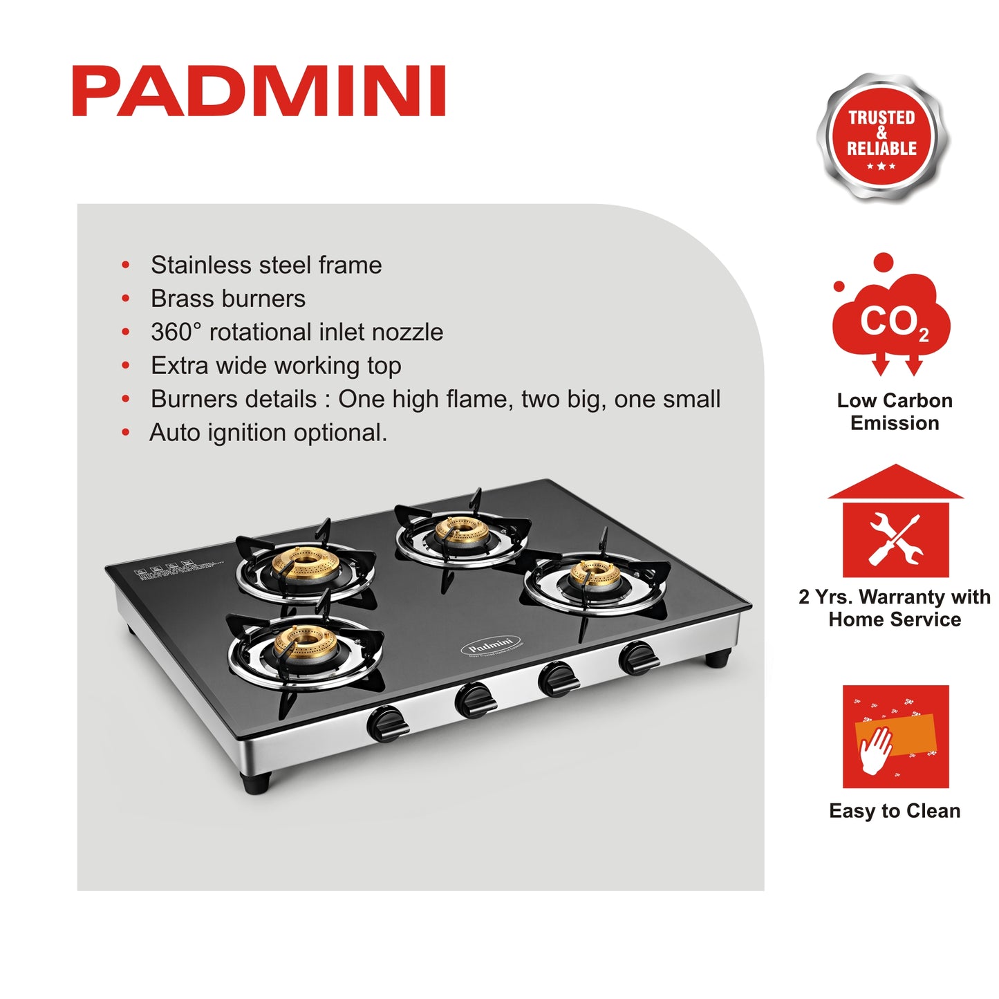 4 Burner stove online near me