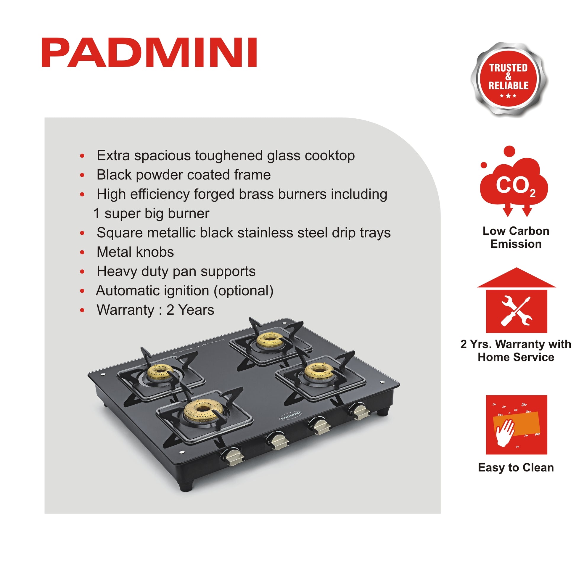 buy 4 Burner Cooktop 4GT Elite online