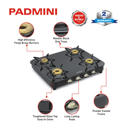 buy 4 Burner Cooktop 4GT Lotus