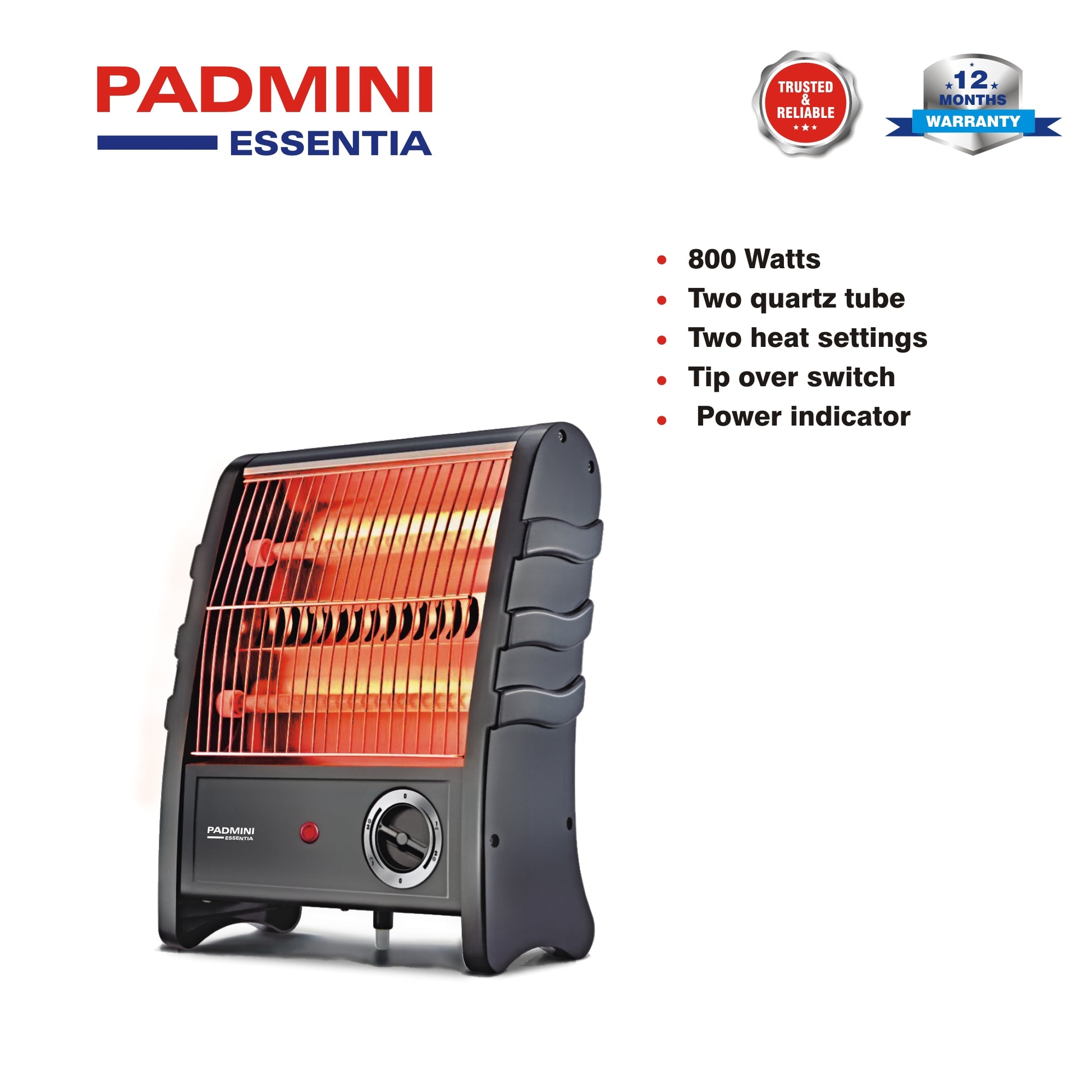Buy Quartz Heater Lava 800 Online Best Room Heaters – PADMINI