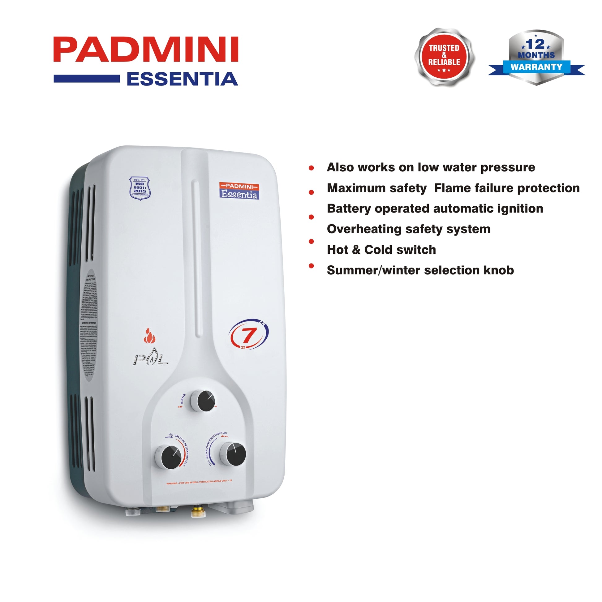 Padmini Perfect Geyser Price Online Electric Water Heater Majesty